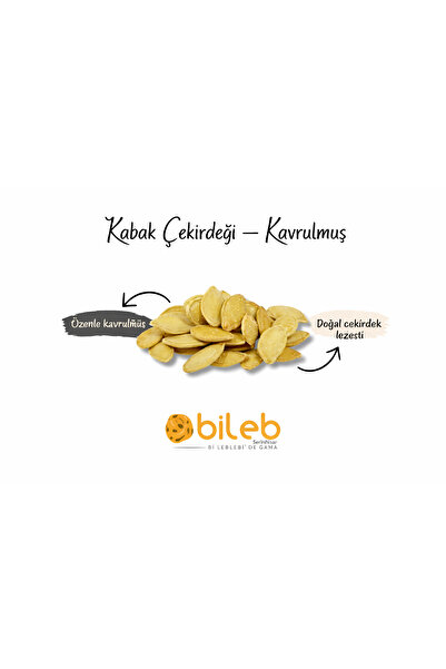 bileb serinhisar bi leblebi'de bana Kabak Çekirdeği Kavrulmuş 400 g