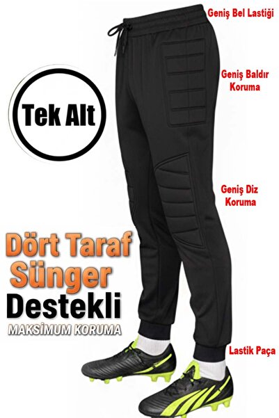 Liggo Profesyonel Kaleci Pantolonu 4 Taraf Süngerli Çocuk Kaleci Pantolonu