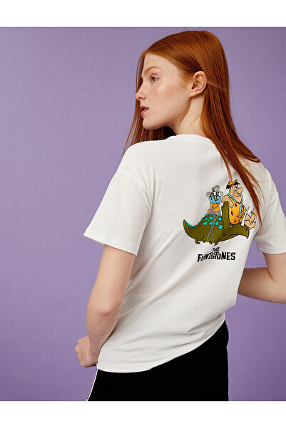 Koton Tricou The Flintstones din bumbac licențiat
