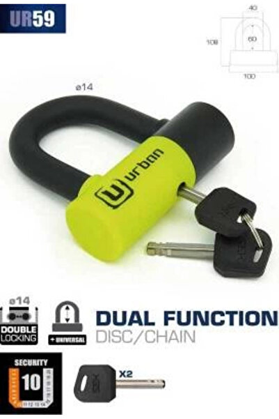 Genel Markalar UR59 U KİLİT 14MM