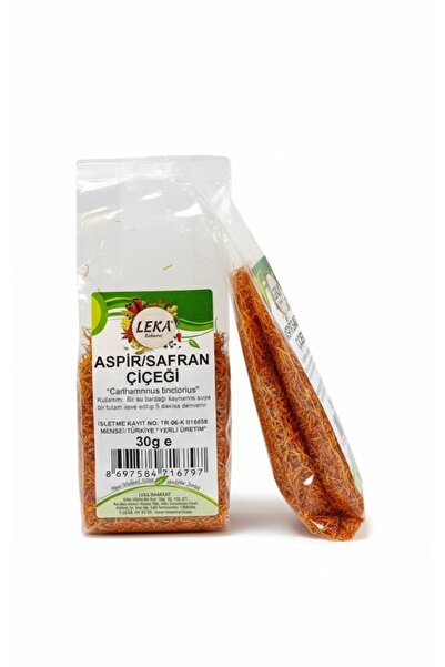 leka baharat Aspir Çiçeği Safran Çiçeği 30 g