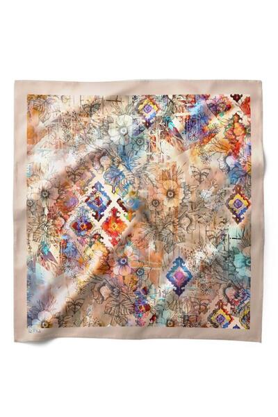 HAWWA Souvenir Layers Patterned Bandana Scarf