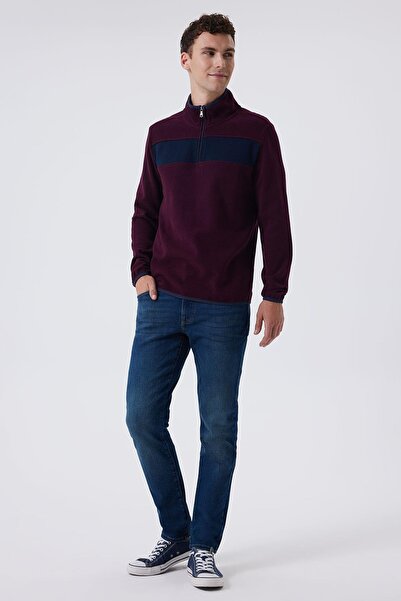 Lee Cooper Poys Men's Sweatshirt Claret Red