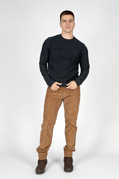 Lee Cooper Hanorac cu guler rotund pentru bărbați Newdwade, bleumarin