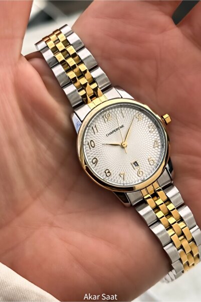 Chaperone ساعة يد نسائية بحزام فولاذي طراز CH176L