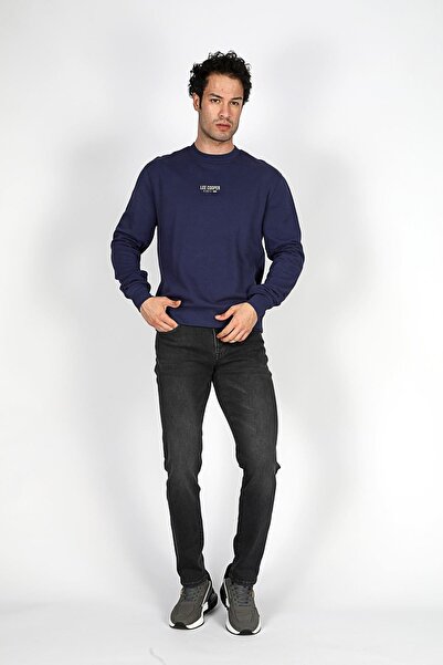 Lee Cooper Frose Men's O Neck Sweatshirt Navy Blue