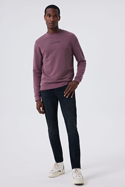 Lee Cooper سويت شيرت رجالي من دوري داستي روز