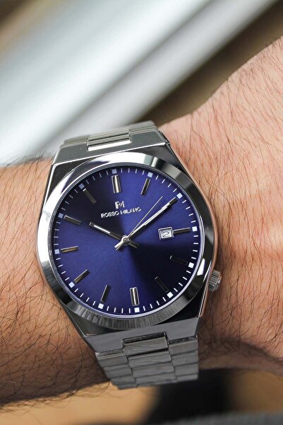 Rosso Milano Rm611849A3 Men's Wristwatch with Steel Strap