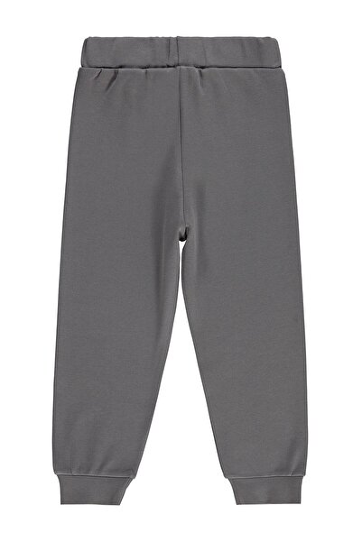 Civil Boys Baseball Printed 2-5 Years Old Sweatpants Km - Gray 5-6 Years Old