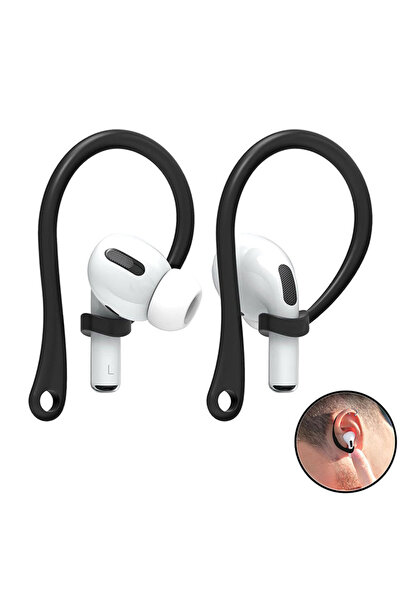 Dexmon Airpodss 4 3 2 1 Pro Pro 2 Nesil Uyumlu Silikon Kulaklık Tutucu Kulak ...