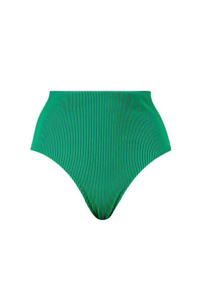 Puma High Waist Ribbed Women's Bikini Bottom - Swim