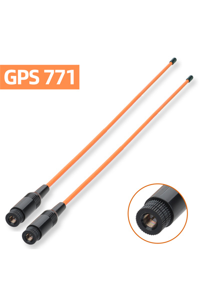 Choice قطعتان (1/2/3 قطع) هوائي GPS771 مطور بطول 38 سم، موصل SMA ذكر، هوائي س...