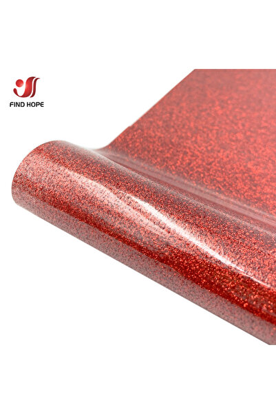 Choice1 7.8 × 10 بوصة (20 × 25 سم) فينيل أحمر لامع لنقل الحرارة، قابل للقص با...