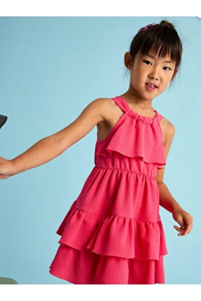 MAYORAL Girl's 3933 Fluffy Dress Gkm0261