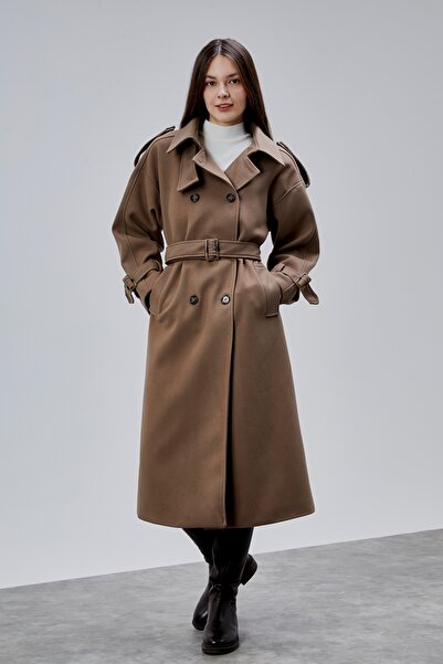 Bolivente Оверсайз-пальто з поясом