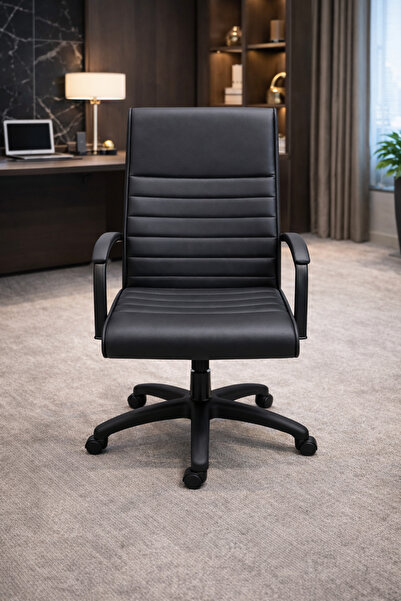 sadık ofis Staryo Yönetici Koltuğu – Ergonomik Bel Destekli, Ayarlanabilir Yü...