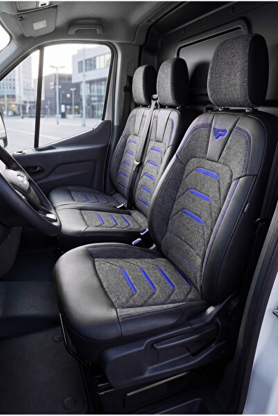 Panda Kılıf غطاء مقعد سيارة تجاري من الكتان مخصص لسيارة فورد ترانزيت 2014+ من...