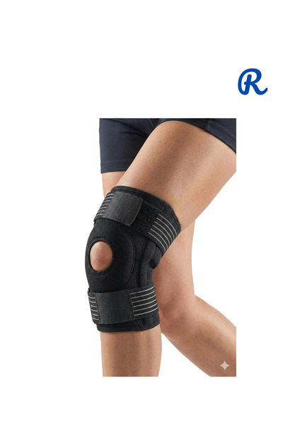 Rotantix Diz Sıvı Su Toplaması Için Patella Destekli Menisküs Dizlik Diz Band...