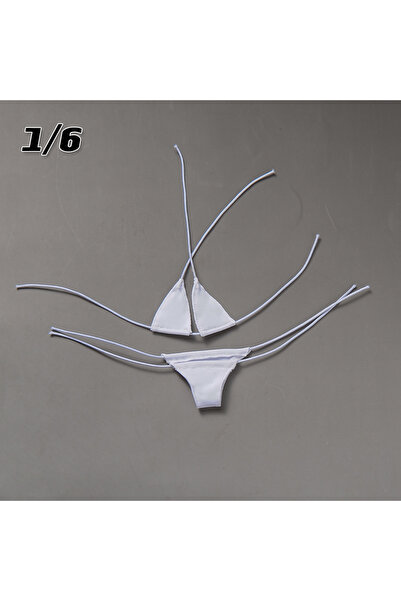 Choice حمالة صدر بيكيني بيضاء بمقياس 1/6، إكسسوارات ملابس داخلية، نموذج لمقاس...