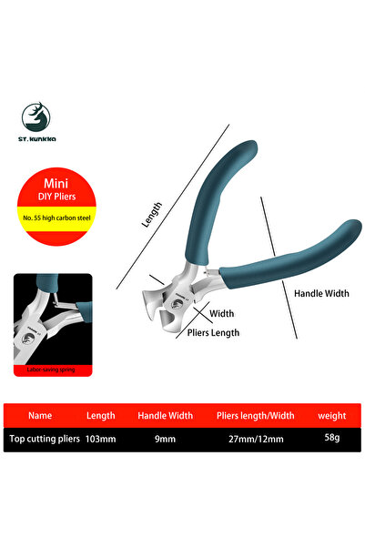 Choice Top Cutting St.kunkka Customized High Quality Jewelry Making Pilers Ne...