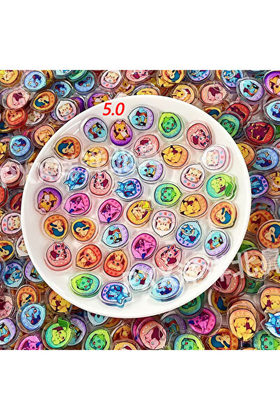 Choice ربما تكرار 50 قطعة - 5.0 - بوكيمون 50 قطعة من وحوش الجيب، أنمي بوكيمون...