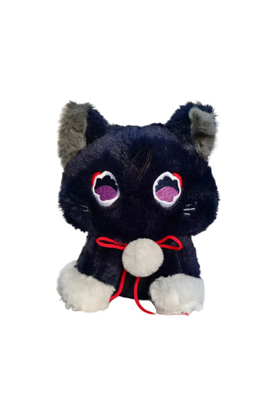 Choice دمية قطة سكاراموش اللطيفة من أنمي جينشين إمباكت، بطول 22 سم، دمية قطيف...