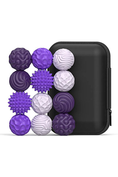 Choice كرات مغناطيسية سيليكونية مطورة من الجيل الثاني، لون بنفسجي - 12 قطعة، ...