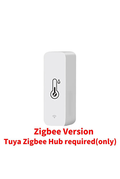 Choice جهاز استشعار درجة الحرارة والرطوبة بتقنية Zigbee من Tuya WiFi، يعمل عب...