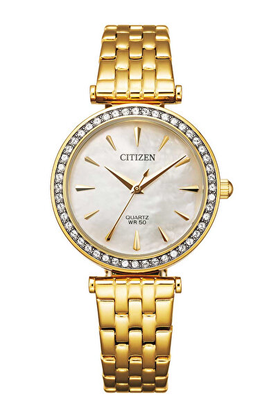 Citizen Γυναικείο ρολόι ER0212-50Y, χαλαζία, 30 mm, 5 ATM