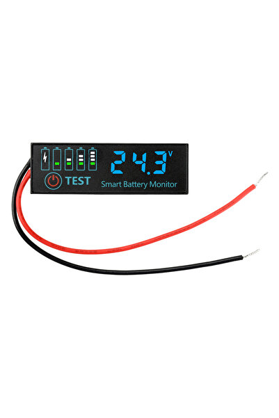 Choice Blue DC 7-55V 4615N Universal Battery Charge Indicator Panel LED Indic...