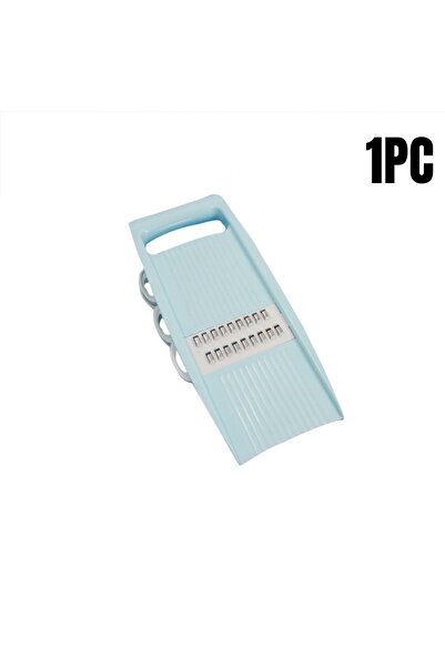 Choice قطاعة خضروات وفواكه يدوية متعددة الوظائف 5 في 1، لون أزرق، قطعة واحدة،...