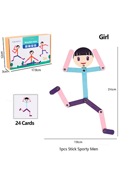 Choice Girl Montessori Material DIY Puzzle Toys Boards Educational Game Early...