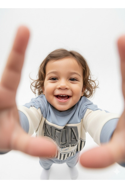 Momivi Kids Σετ αθλητικών ειδών για αγόρια και παιδιά, 100% βαμβάκι, 2 τεμαχίων