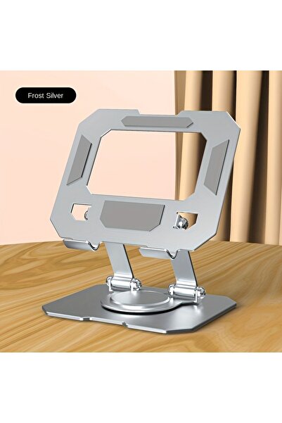 Choice Sliver 360° Rotatable Tablet Stand Adjustable Foldable Desktop Stand H...