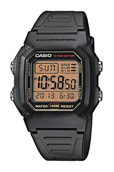 Casio Ceas bărbătesc W-800HG-9AVES, cuarț, 37mm, 10ATM