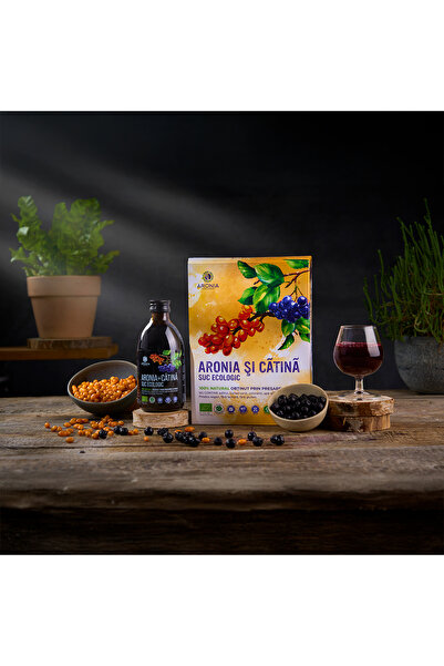 Aronia Charlottenburg Suc de Aronia și Cătină 3L ECO (RO-ECO-029)