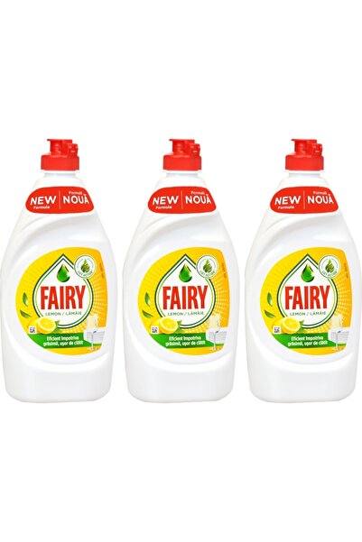Fairy Set 3 BUCATI DETERGENT DE SPĂLAT VASE LICHID 450ML LAMAIE