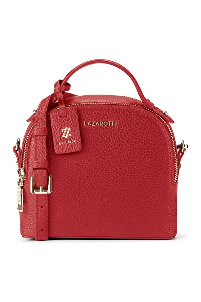 Lazarotti Handtasche Leder din piele Bologna 17 cm