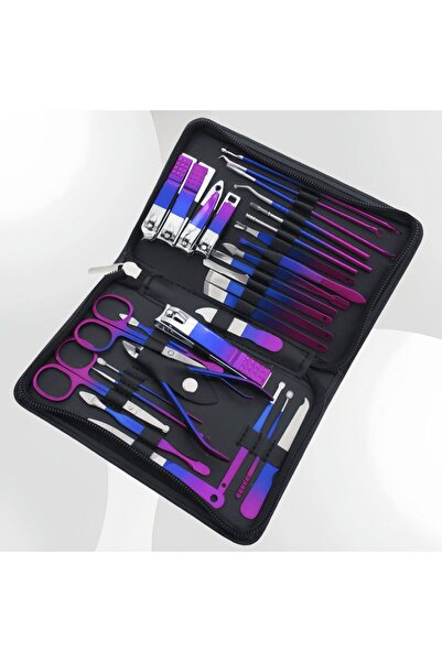 Choice مجموعة من 30 قطعة، أو من 9 إلى 18 قطعة، طقم مانيكير وباديكير احترافي م...