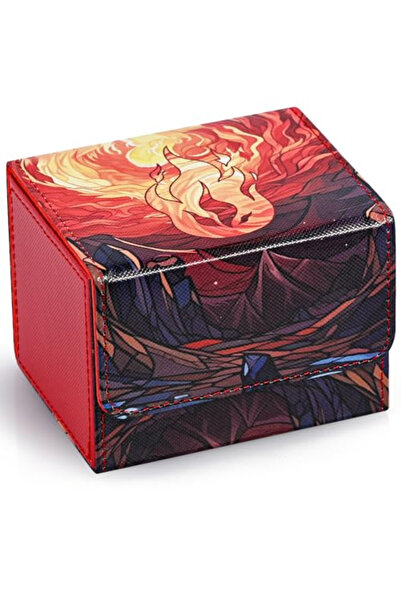 Choice صندوق تخزين بطاقات التداول من ريد فليم، يتسع لأكثر من 120 بطاقة مغلفة،...