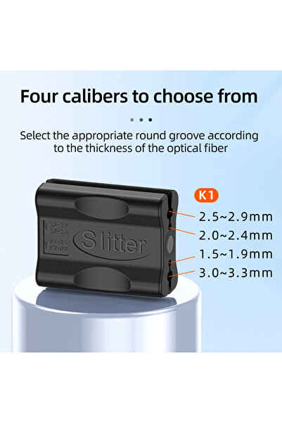 Choice أداة تجريد أنابيب حزم الألياف الضوئية الطولية K1 K1/A-09، قاطعة من 1.5...