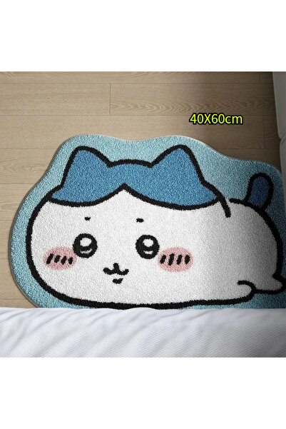 Choice سجادة هاتشيواري تشيكاوا الكرتونية مقاس 40×60 سم، سجادة أرضية مخملية من...