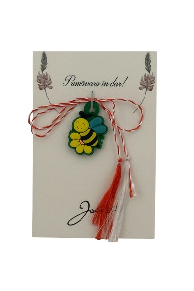 OEMN Martisor for Children, Jolie, Rubber Material, Cardboard Packaging with ...