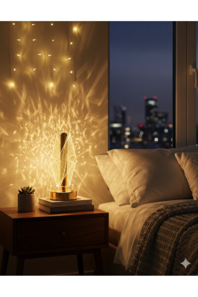 ledison Spiral Led Decorative Table Lamp