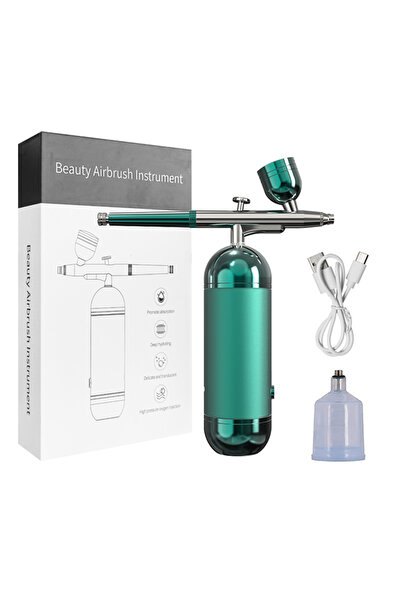 Choice green Airbrush Nail With Compressor Portable Air brush For Nails Art P...