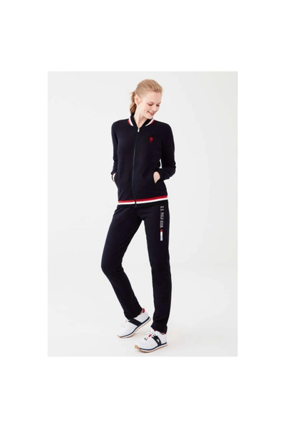 U.S. Polo Assn. U.s Polo Assn 16614 Kadın Femuarlı Eşofman Takımı - Lacivert