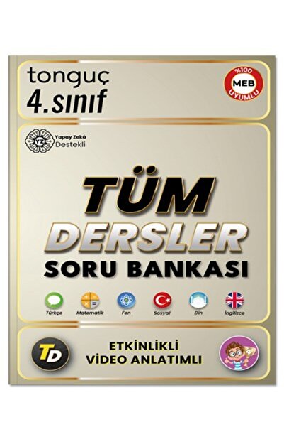Tonguç Yayınları 4. Sınıf Tüm Dersler Soru Bankası