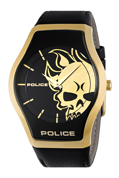 Police Мъжки часовник PEWJA2002301, кварцов, 45 мм, 3ATM