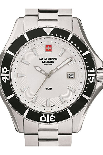 Swiss Alpine Military Ανδρικό ρολόι Swiss Military 7040.1132, χαλαζία, 44 mm,...