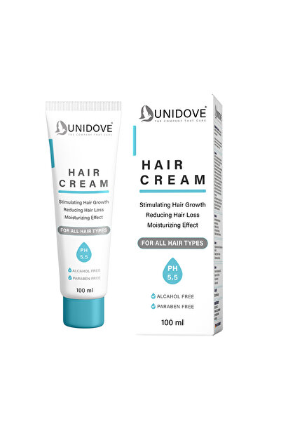 UNIDOVE كريم الشعر 100 مل، علاج طبيعي لشعر ناعم ولامع